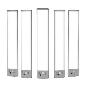 VEVOR Under Cabinet Lighting, 5 PCS, 68 LED Motion Sensor Lights, Rechargeable Battery Operated Closet Lights with Remote Control, Wireless Under Cou