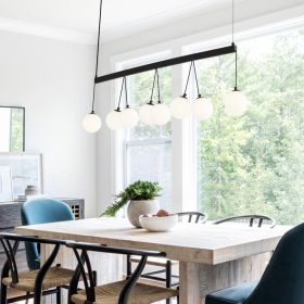 Broghan 8 - Light Sphere Globe Chandelier[No Bulb]