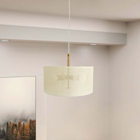 Glacier Pendant Lamp - Oak + Natural + Gold