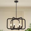 Farmhouse Candle  Chandelier Light Fixture for Dining Room, Kitchen, Hallway