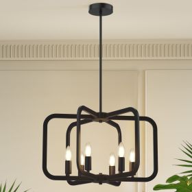 Farmhouse Candle  Chandelier Light Fixture for Dining Room, Kitchen, Hallway