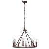 8 Light pendant light