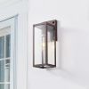 Dusk to dawn outdoor wall light