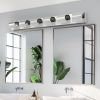 Modern Bathroom Vanity Lighting 6-Light LED Vanity Lights Over Mirror Bath Wall Lighting