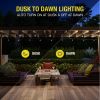 Solar LED String Lights, 34'
