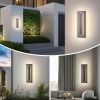 23.6 in Modern Long Outdoor Wall Lights Exterior Lights for House,LED Outdoor Wall Large Front Porch Light Fixture For Garage, garden, entrance gate(