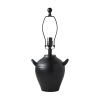20" Black Table Lamp with Shade