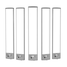 VEVOR Under Cabinet Lighting, 5 PCS, 68 LED Motion Sensor Lights, Rechargeable Battery Operated Closet Lights with Remote Control, Wireless Under Cou