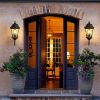 2-Pack Vintage Wall-Mounted Outdoor Lantern Light â€“ Elegant Black Metal Sconce for Porch, Patio, and Garden Lighting (Bulb Not Included)