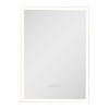 Lighted Medicine Cabinet with Mirror, 20 x 28 in Recessed or Wall Mount, 3 Color Dimmable LED Bathroom Medicine Cabinet with Sensor Light, Adjustable