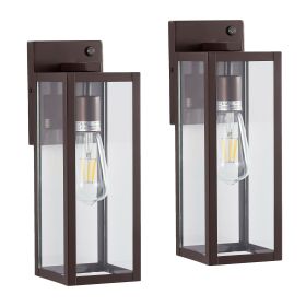Dusk to dawn outdoor wall light