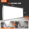 VEVOR 2 Pack 2x4FT LED Flat Panel Light, 6000LM 50W, Surface Mount LED Drop Ceiling Light Fixture with Adjustable Color Temperature 3500K/4000K/5000K