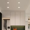 12-Pack 4 Inch Ultra-Thin LED Recessed Ceiling Light with Junction Box, 2700K-5000K Dimmable Color Changing Downlight, 9W 810LM, Easy Install, Ideal