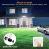 Dusk to Dawn Outdoor Lighting,90W 10000LM Flood Lights Outdoor,IP66 Waterproof White LED Security Light with Photocell,6500k Daylight 4 Heads Exterio