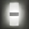Modern Wall Sconces Set of Two, Led Wall Light 10w, 6000k White Light Up Downlight