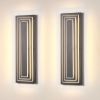 23.6 in Modern Long Outdoor Wall Lights Exterior Lights for House,LED Outdoor Wall Large Front Porch Light Fixture For Garage, garden, entrance gate(