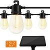 Solar LED String Lights, 34'