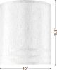 Tall Drum Lamp Shades Set of 2 Light Beige Tree Bark Textured linen Lamp shade