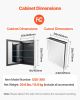 Lighted Medicine Cabinet with Mirror, 20 x 28 in Recessed or Wall Mount, 3 Color Dimmable LED Bathroom Medicine Cabinet with Bottom Lighting, Adjusta