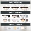 DESIGNERS FOUNTAIN Reedley 2 Lights Flush Mount