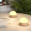 Night Light, Dimmable 8 Color Portable LED Night Light, 1800mAh Rechargeable Nursery Light Lamp, Soft Eye Caring Warm White, White, Red, Blue, Green