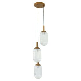 Warehouse Direct Sales New Design Personality Creative American Country Retro Ceiling Light Living Room Bedroom Reading Room Gala Pendant Lamp - Bron