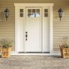 2-Pack Vintage Wall-Mounted Outdoor Lantern Light â€“ Elegant Black Metal Sconce for Porch, Patio, and Garden Lighting (Bulb Not Included)
