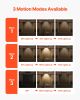 VEVOR Solar Outdoor Barn Light, 3 Lighting Modes and Motion Sensor, 1-Pack Gooseneck Light Fixture,Farmhouse Wall Sconce, with E26 Bulb Compatible, W