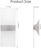 Modern Wall Sconces Set of Two, Led Wall Light 10w, 6000k White Light Up Downlight