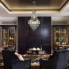 20" Chrome Crystal Chandelier with Adjustable Height, Modern Ceiling Light Fixture for Living Room, Dining Room, Staircase, 11-Light E12 Bulb Base (N