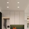 12-Pack 4 Inch Ultra-Thin LED Recessed Ceiling Light with Junction Box, 2700K-5000K Dimmable Color Changing Downlight, 9W 810LM, Easy Install, Ideal