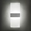 Modern Wall Sconces Set of Two, Led Wall Light 10w, 6000k White Light Up Downlight