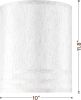 Tall Drum Lamp Shades Set of 2 Light Beige Tree Bark Textured linen Lamp shade