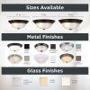 DESIGNERS FOUNTAIN Reedley 2 Lights Flush Mount