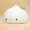 1pc Cute Dumpling Night Light, Silicone Cute Bun Lamp With Touch Control, Kawaii Nursery Light For Room Bedroom Home Decor, Valentine's Day Birthday