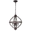 4 Light pendant light