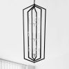 12-Light Farmhouse Kitchen Chandeliers, Matte Black and Sliver Vintage Rustic Cage Light Fixture Adjustable Height Chandeliers for Dining Room Hallwa