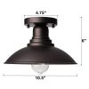 1 Light ceiling fixture